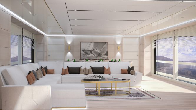 Interiors - Image courtesy of FOSSATI DESIGN BUREAU