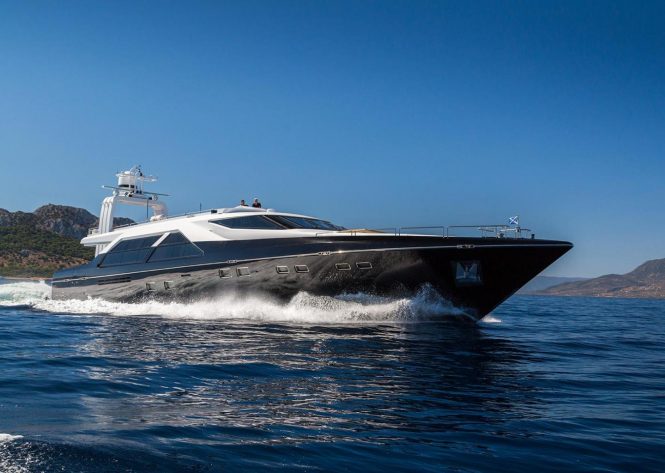 Luxury motor yacht AQUARELLA