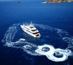 Cruise the beautiful Greek Islands aboard 43m MAGENTA M and enjoy 10% off your charter vacation