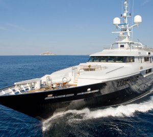 Explore the Eastern Mediterranean charter grounds aboard Giorgio Armani-styled superyacht Mariu