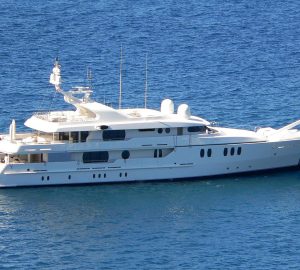 51m Mediterranean charter yacht Vitamin Sea II renamed JAZ