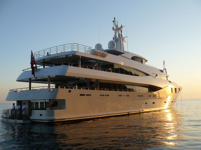 Motor yacht MARAYA available for crewed charter vacations in the Mediterranean