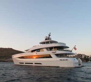 34m luxury yacht QUARANTA offering 15% off Croatia charter vacations
