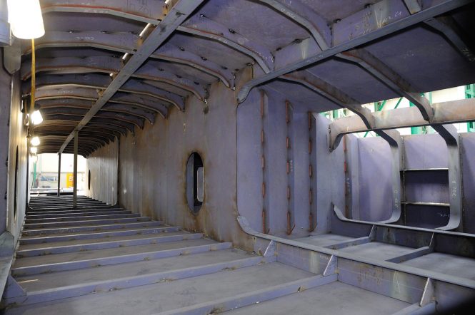 Rosetti Superyacht 38m under construction