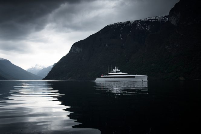 Superyacht NAJIBA in Norway