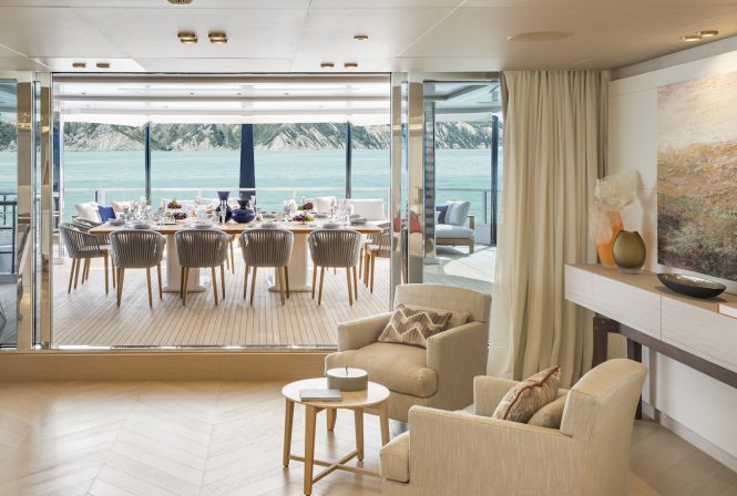 Al fresco dining possibility