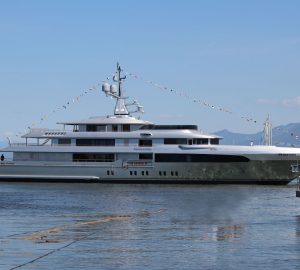 Codecasa launchs 65m motor yacht Regina d'Italia