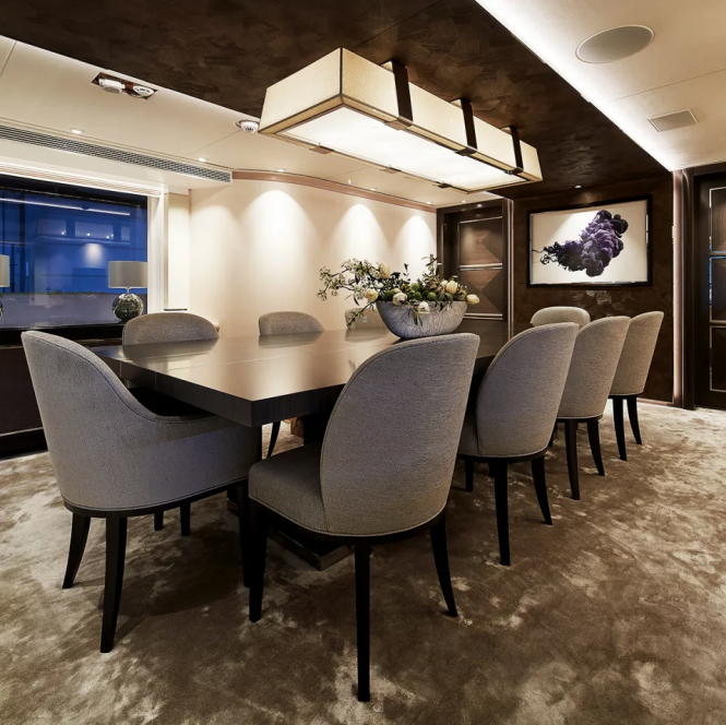 Elegant dining area