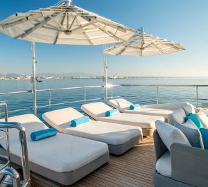 Excellent Charter Special offered by 42m SOY AMOR in France, Italy, Corsica and Sardinia
