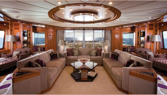 sumptuous main saloon