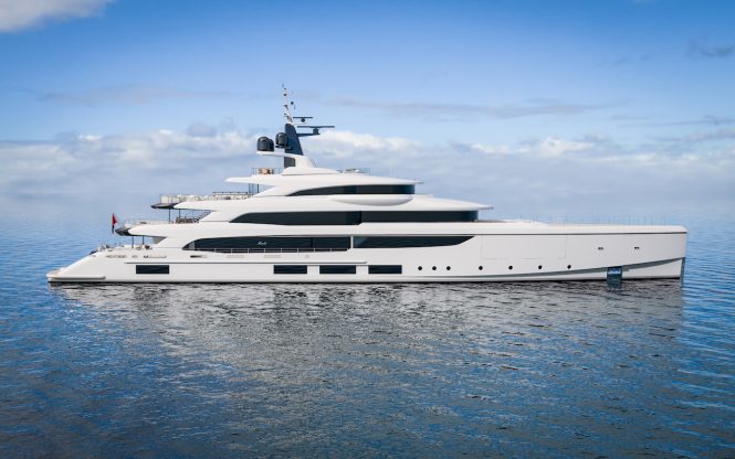 Benetti FB270 mega yacht