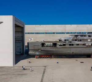 Construction Update: 62-metre luxury yacht Hull 138 from CRN