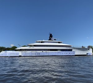 77m Feadship yacht SYZYGY 818 on sea trials