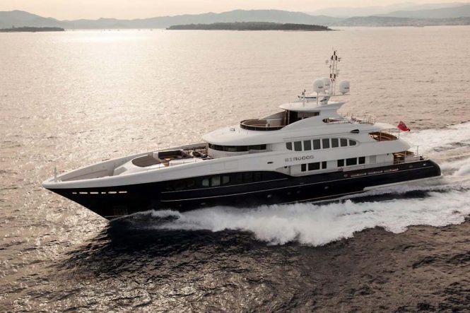 Luxury motor yacht SIROCCO available for charter in the West Med