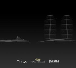 Introducing luxury motor-sailer yacht Project Lotus by Royal Huisman