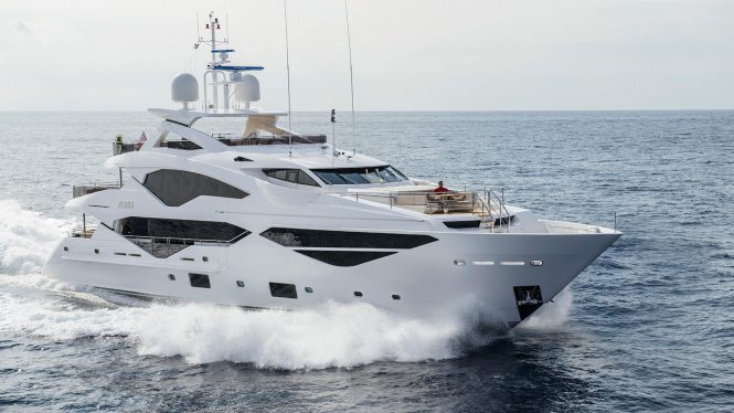 Sunseeker 131 yacht - sistership to motor yacht SONISHI