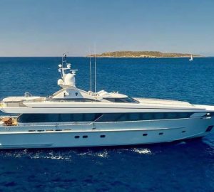 Newly refitted ALMA available for luxury yacht charters in Greece