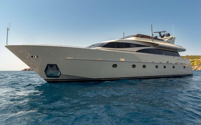 Luxury yacht ANAMEL