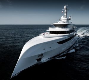 80m superyacht Excellence on maiden voyage before moving to Caribbean for charter