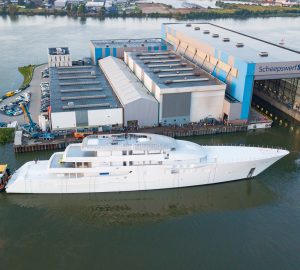 First photos of Feadship 95m superyacht PROJECT 1009