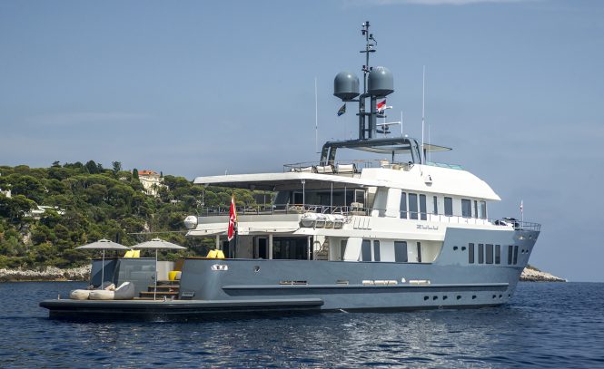 Luxury superyacht ZULU