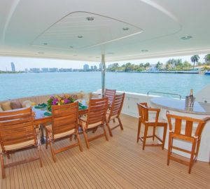 Special rate for charter holidays aboard yacht ALICIA in the Bahamas
