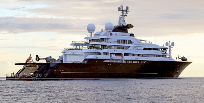 Mega Yacht Octopus Of Late Microsoft Co Founder Paul Allen For Sale Yacht Charter Superyacht News