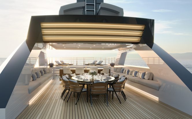 Sundeck alfresco dining