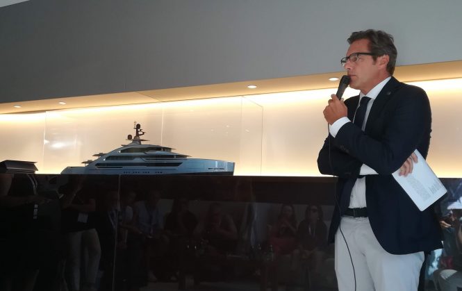Unveiling of the new 70m S702 NEXT 70 luxury yacht concept by Francesco Paszkowski and Tankoa Yachts - Photo © CharterWorld