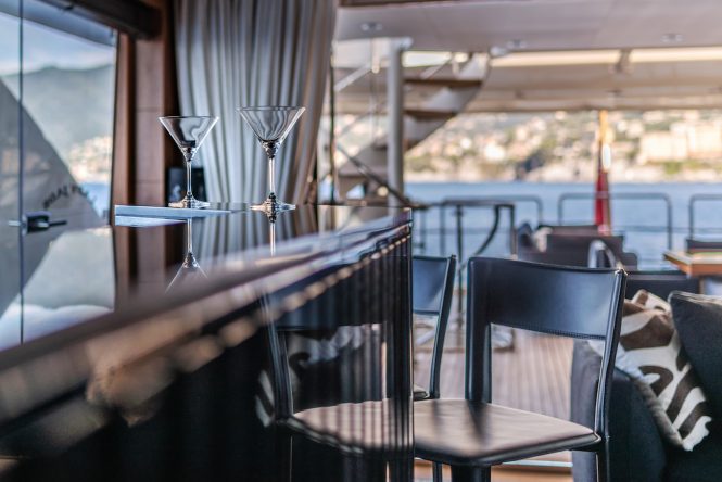 Upper deck salon after refit - PHOTO CREDIT VALERIO PARDI