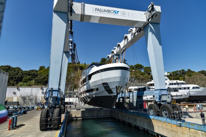 yacht L.A.U.L. launch ceremony - Photo © Palumbo Superyachts