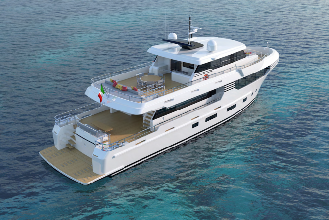 Aerial view rendering