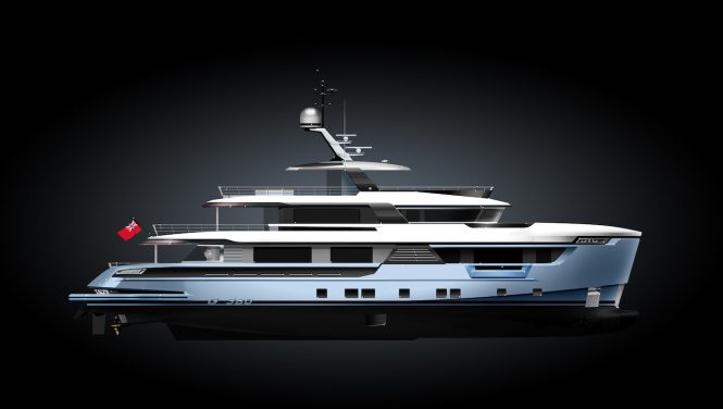 G380 yacht rendering