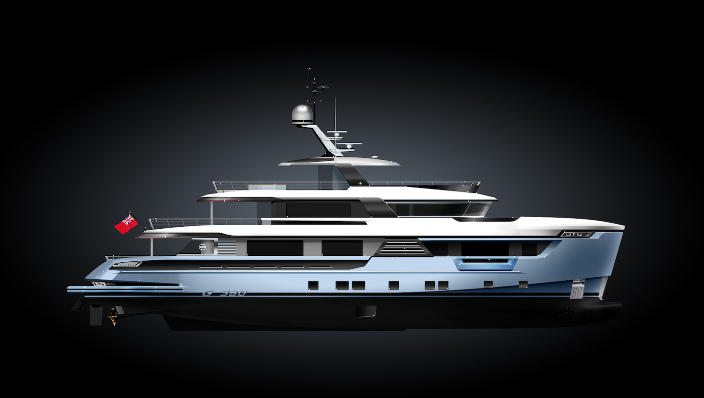 G380 yacht rendering — Yacht Charter & Superyacht News