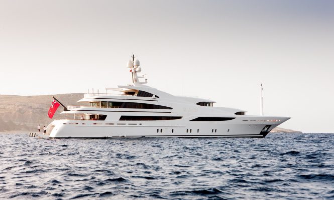 Luxury yacht ST DAVID