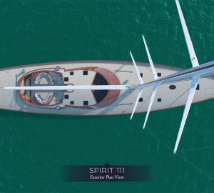 34m Sailing yacht Spirit 111 hits the water