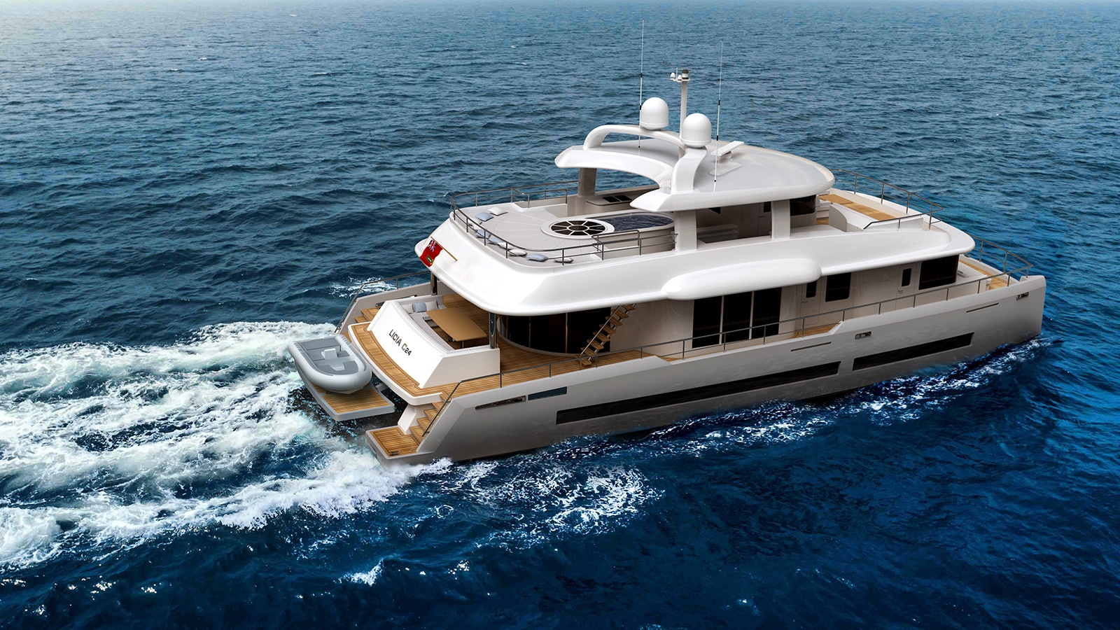 licia yachts unveils new 24 metre power catamaran concept for expeditions yacht charter superyacht news