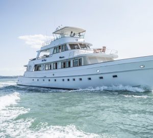 Elegant classic superyacht Sea Breeze III now available for New Zealand luxury yacht charters