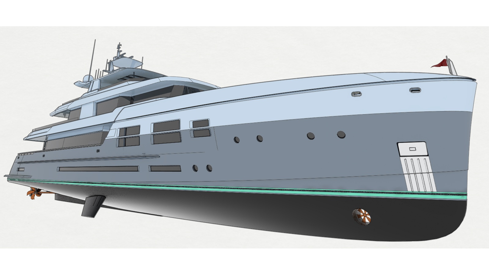 DLBA Naval Architects expedition yacht concept 7Oceans — Yacht Charter & Superyacht News