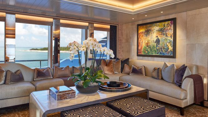 Inviting and tastefully decorated interiors