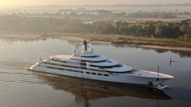 Lurssen superyacht PROJECT LIGHTNING spotted on second sea trials — Yacht  Charter & Superyacht News
