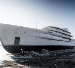 Custom 78m AMELS superyacht launched