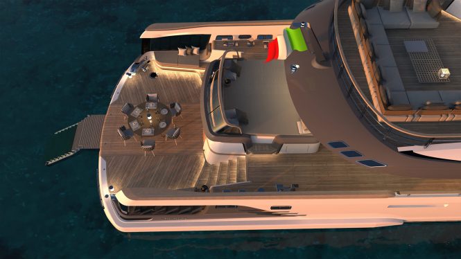 Aft decks club rendering