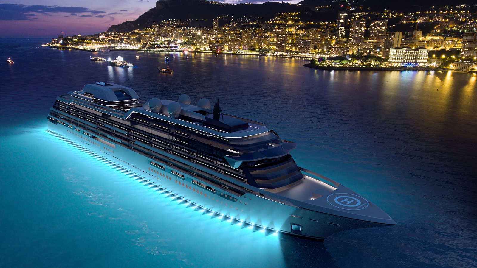 Espen Oeino private superyacht concept NJORD