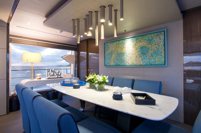 Interior dining area