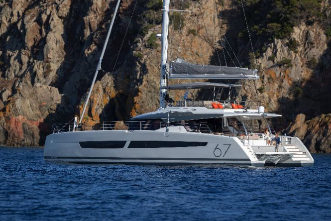 Luxury catamaran ALOIA