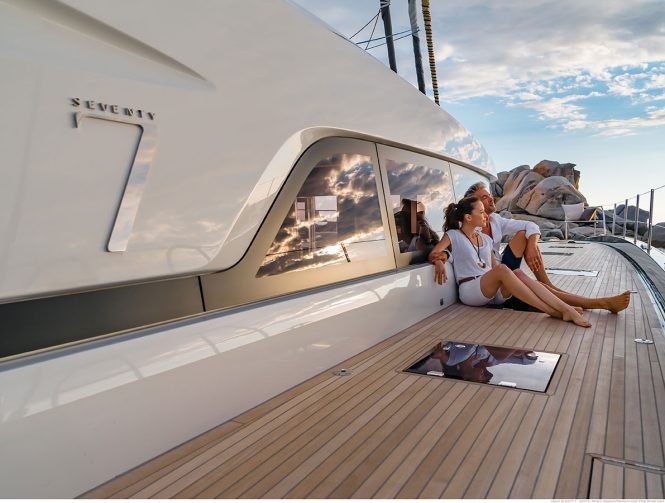 Luxury charters aboard crewed catamarans