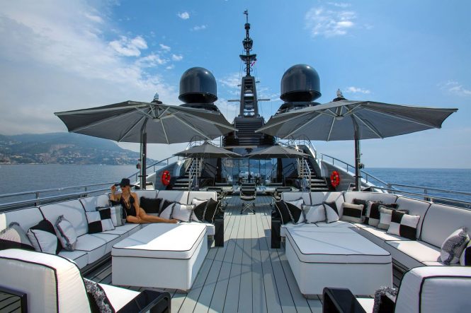Luxury yacht lifestyle aboard OKTO