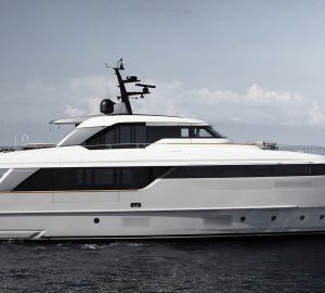 30m Sanlorenzo Motor Yacht MALKIA new to Mediterranean charter market