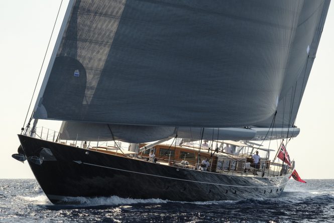 Sailing yacht AQUARIUS by Royal Huisman – Photo credit Carlo Baroncini